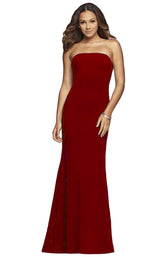 1 of 4 Faviana S10285 Red