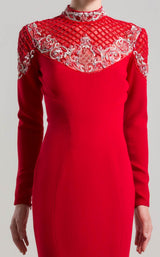 3 of 4 Saiid Kobeisy RSRT20-13 Dress