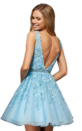 5 of 10 Sherri Hill 52157 Light-Blue