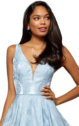 10 of 18 Sherri Hill 52177 Light-Blue