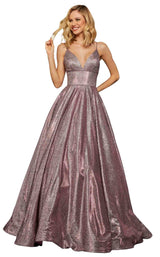 5 of 24 Sherri Hill 52960 Fuchsia