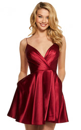 1 of 4 Sherri Hill 53031 Wine