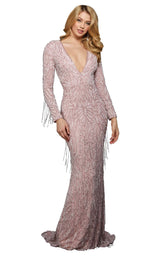 1 of 10 Sherri Hill 53160 Light-Pink