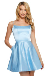 2 of 8 Sherri Hill 53267 Light-Blue