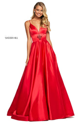 2 of 6 Sherri Hill 53312 Red