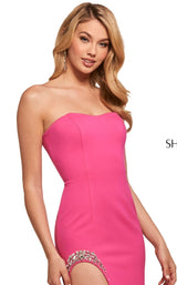 5 of 6 Sherri Hill 53332 Dress Fuchsia
