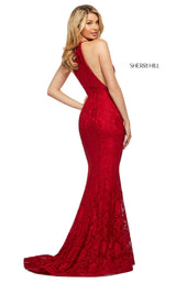 3 of 10 Sherri Hill 53361 Dress Red