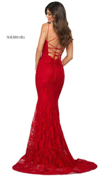6 of 12 Sherri Hill 53364 Dress Red