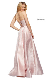 5 of 10 Sherri Hill 53421 Dress Blush