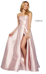2 of 10 Sherri Hill 53421 Dress Blush