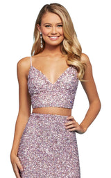 5 of 6 Sherri Hill 53448 Dress Pink