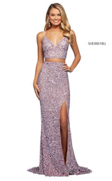 3 of 6 Sherri Hill 53448 Dress Pink