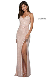3 of 8 Sherri Hill 53493 Dress Blush
