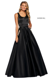 1 of 4 Sherri Hill 53512 Dress Black