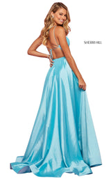 5 of 8 Sherri Hill 53531 Dress Aqua