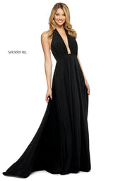 2 of 8 Sherri Hill 53577 Black