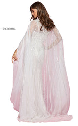 2 of 4 Sherri Hill 53611 Dress Ivory-Silver