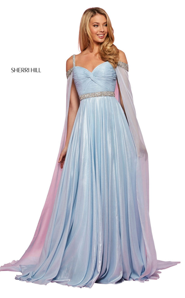 Sherri Hill 53630 Light-Blue