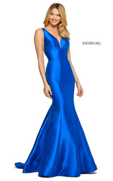 1 of 6 Sherri Hill 53660 Dress Royal