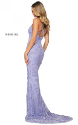 3 of 8 Sherri Hill 53788 Dress Periwinkle