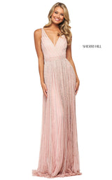 1 of 4 Sherri Hill 53867 Dress Blush
