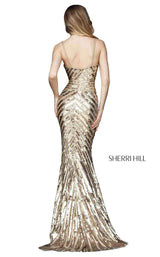 13 of 13 Sherri Hill 51206 Gold