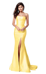 5 of 24 Sherri Hill 51671 Yellow