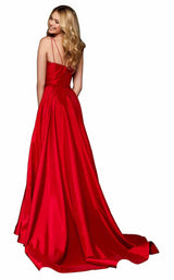 7 of 18 Sherri Hill 52245 Red