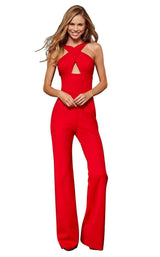 1 of 5 Sherri Hill 52346 Red