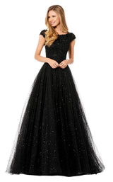 1 of 6 Sherri Hill 52365 Black