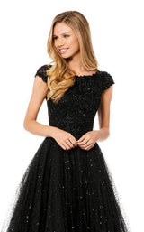 4 of 6 Sherri Hill 52365 Black