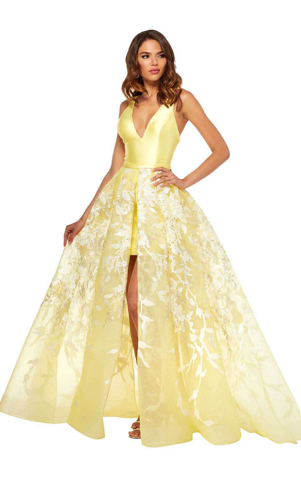 Sherri Hill 52458 Yellow