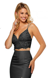 12 of 20 Sherri Hill 52493 Black