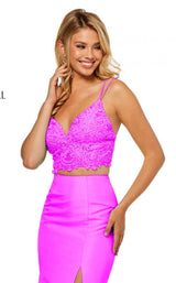 17 of 20 Sherri Hill 52493 Fuchsia