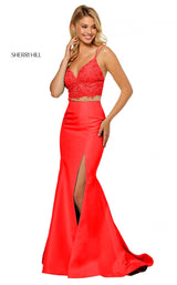 8 of 20 Sherri Hill 52493 Red