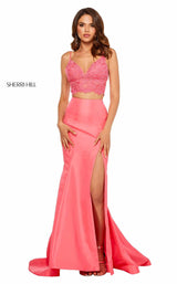 3 of 20 Sherri Hill 52493 Coral