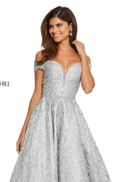 3 of 4 Sherri Hill 52507 Silver