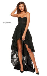 2 of 8 Sherri Hill 52513 Black