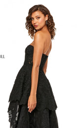 8 of 8 Sherri Hill 52513 Black