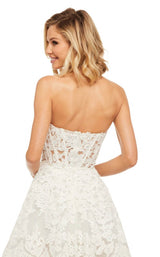 7 of 8 Sherri Hill 52513 Ivory