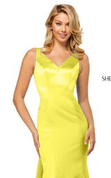 21 of 22 Sherri Hill 52540 Yellow
