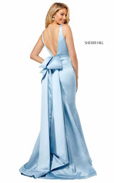 11 of 22 Sherri Hill 52540 Light Blue