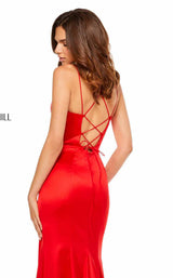 19 of 20 Sherri Hill 52548 Red