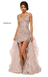 2 of 12 Sherri Hill 52562 Rose Gold