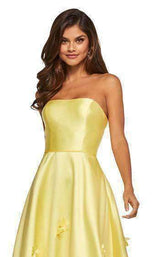 15 of 20 Sherri Hill 52582 Yellow