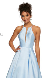 11 of 16 Sherri Hill 52583 Light Blue