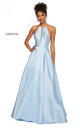 3 of 16 Sherri Hill 52583 Light Blue