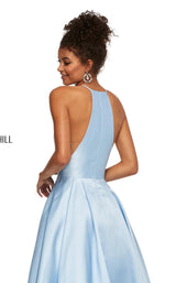 16 of 16 Sherri Hill 52583 Light Blue