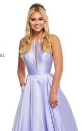 9 of 16 Sherri Hill 52583 Lilac