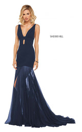 3 of 12 Sherri Hill 52606 Navy